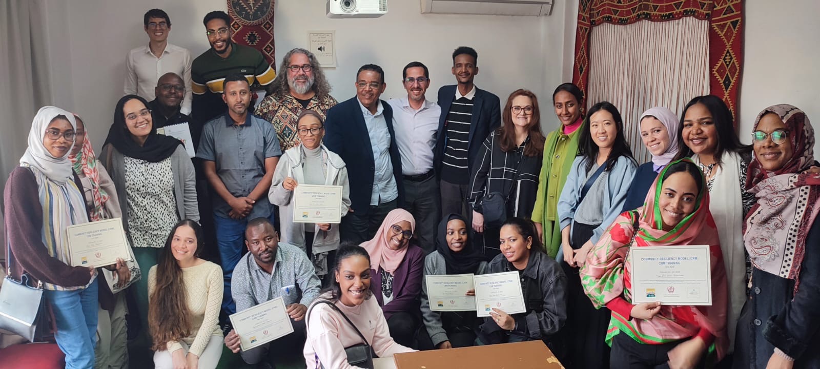 Group trained in Egypt