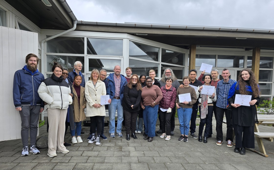 Trauma Team members and trainees in Iceland