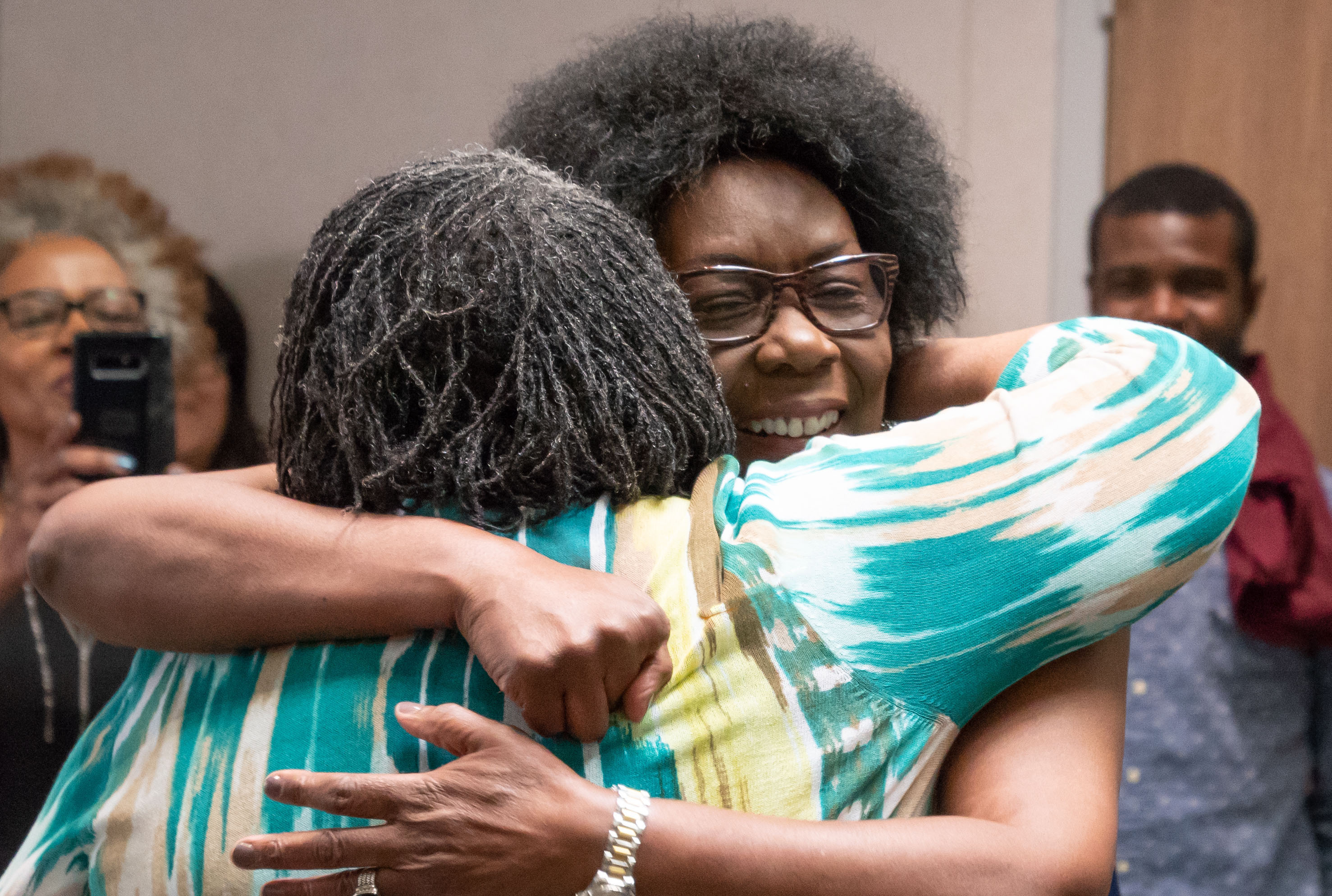 Dr. Viola Lindsey at her retirement reception