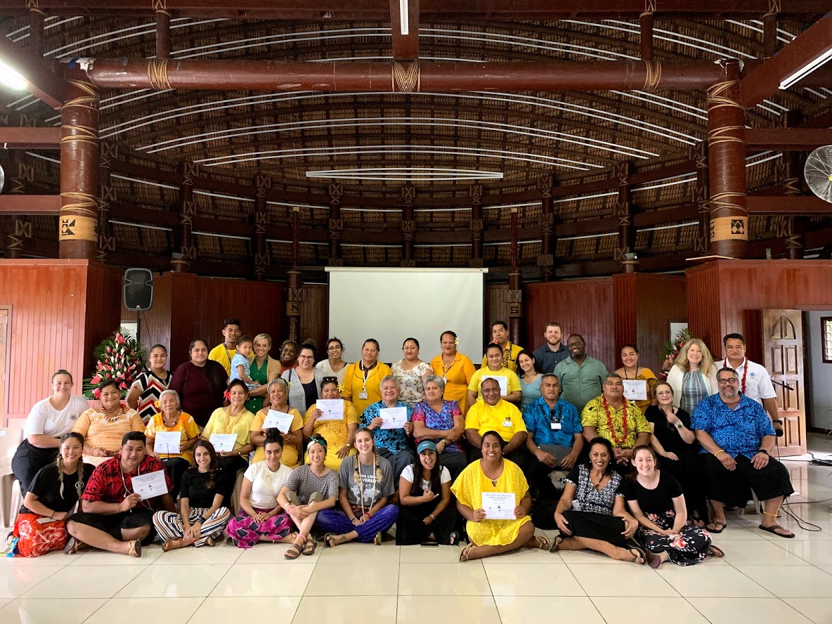 SBH trainers and trainees in Samoa