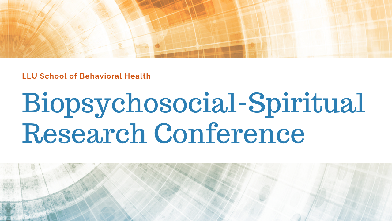 SBH Biopsychosocial-Spiritual Research Conference header