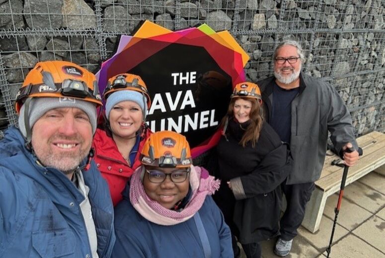 Trauma Team members explore the unique geography of Iceland