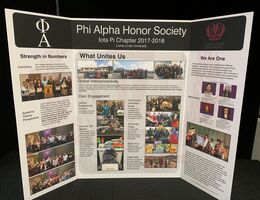 Social Work honor society again earns national recognition for their commitment to service