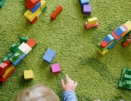 children playing with toys