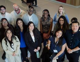 Social work students at Lobby Days 2025