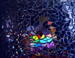 rainbow glass